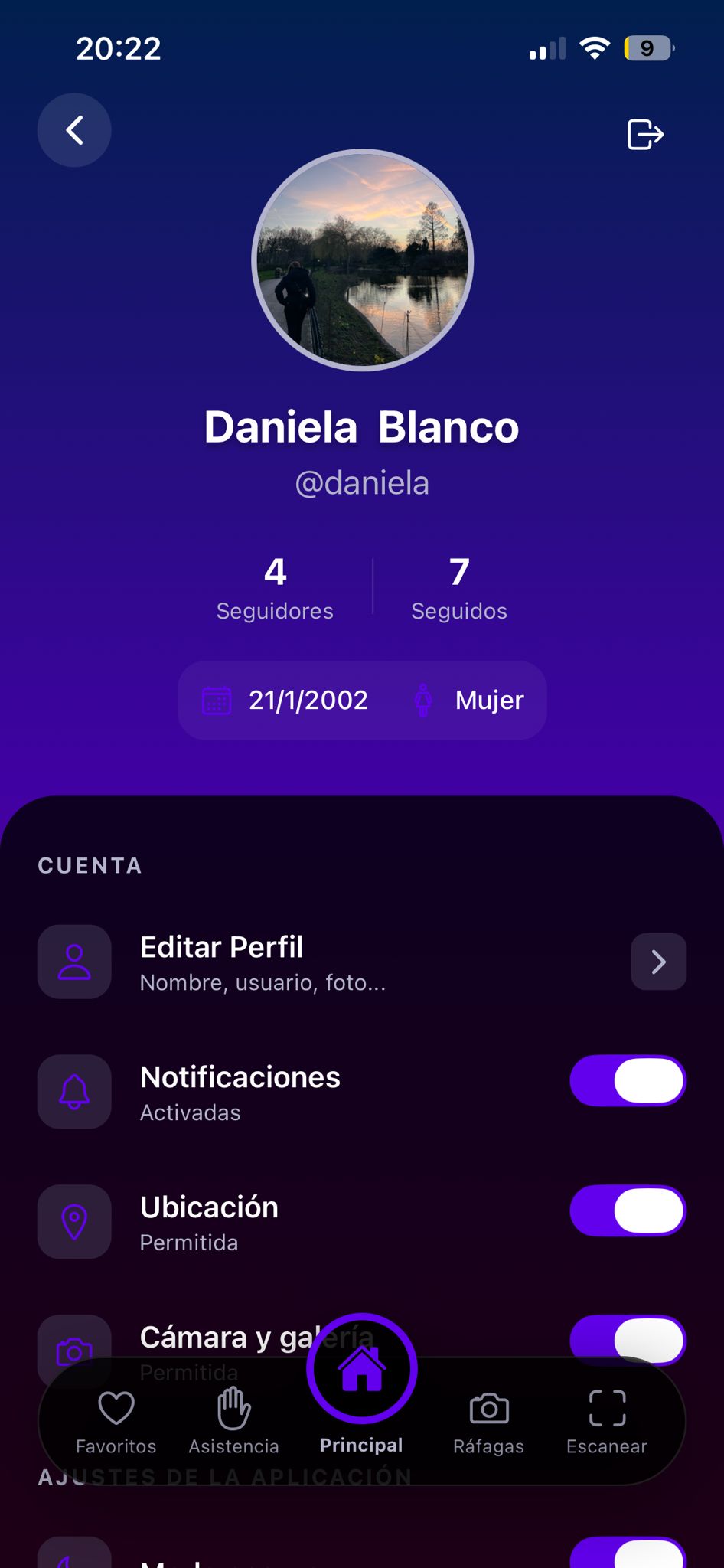 Perfil de Usuario